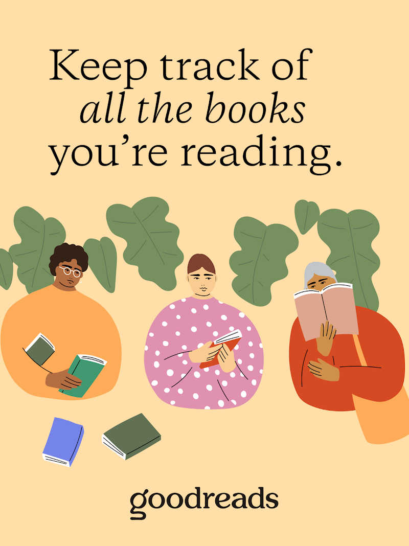 Goodreads: Book Tracker & More ayarlar menüsü