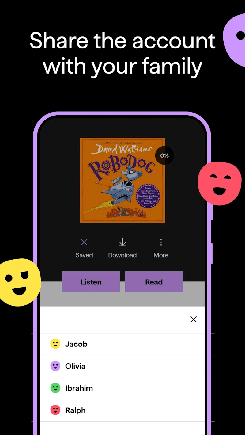 BookBeat Audiobooks & E-books kitap indirme seçeneği