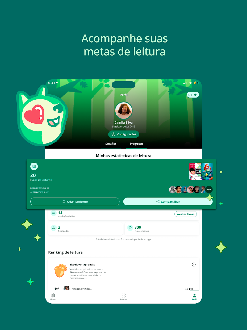 Skeelo: Audiobooks & Ebooks kullanıcı kayıt ekranı