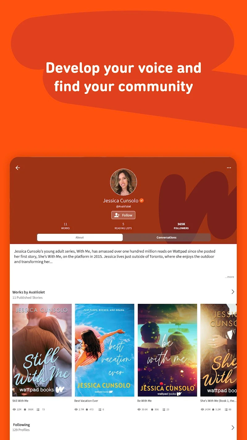 Wattpad Beta Android cihaz kurulum ekranı
