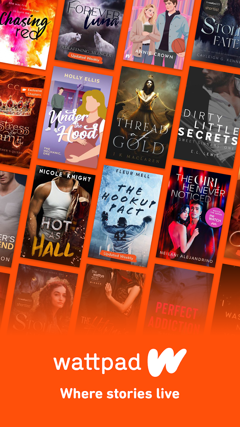 Wattpad Beta son sürüm indirme ekranı