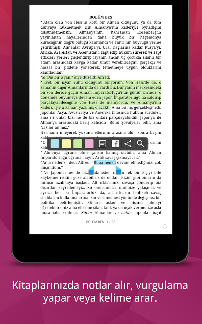 Kobo Books Okuma Uygulaması ücretsiz kitaplar listesi