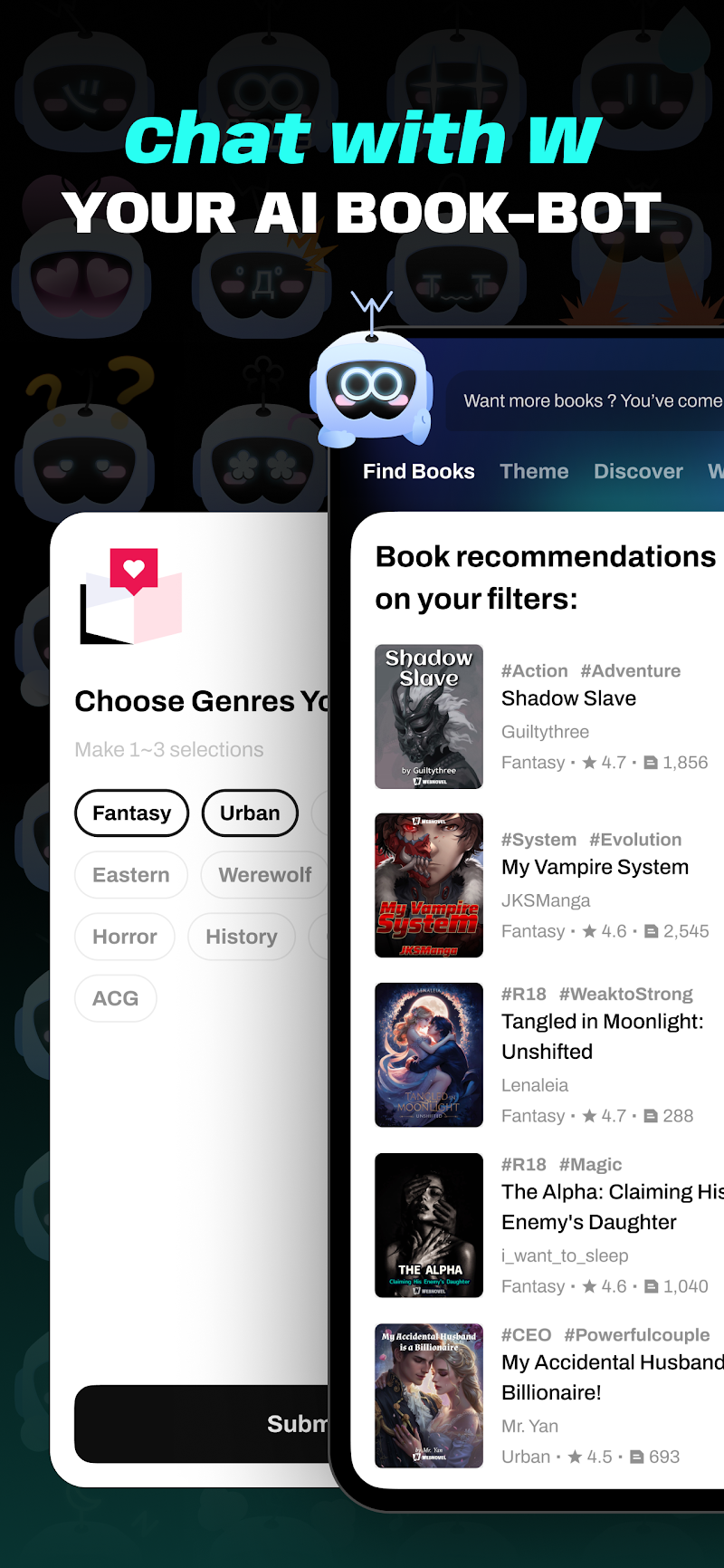 WebNovel topluluk ve yorumlar bölümü