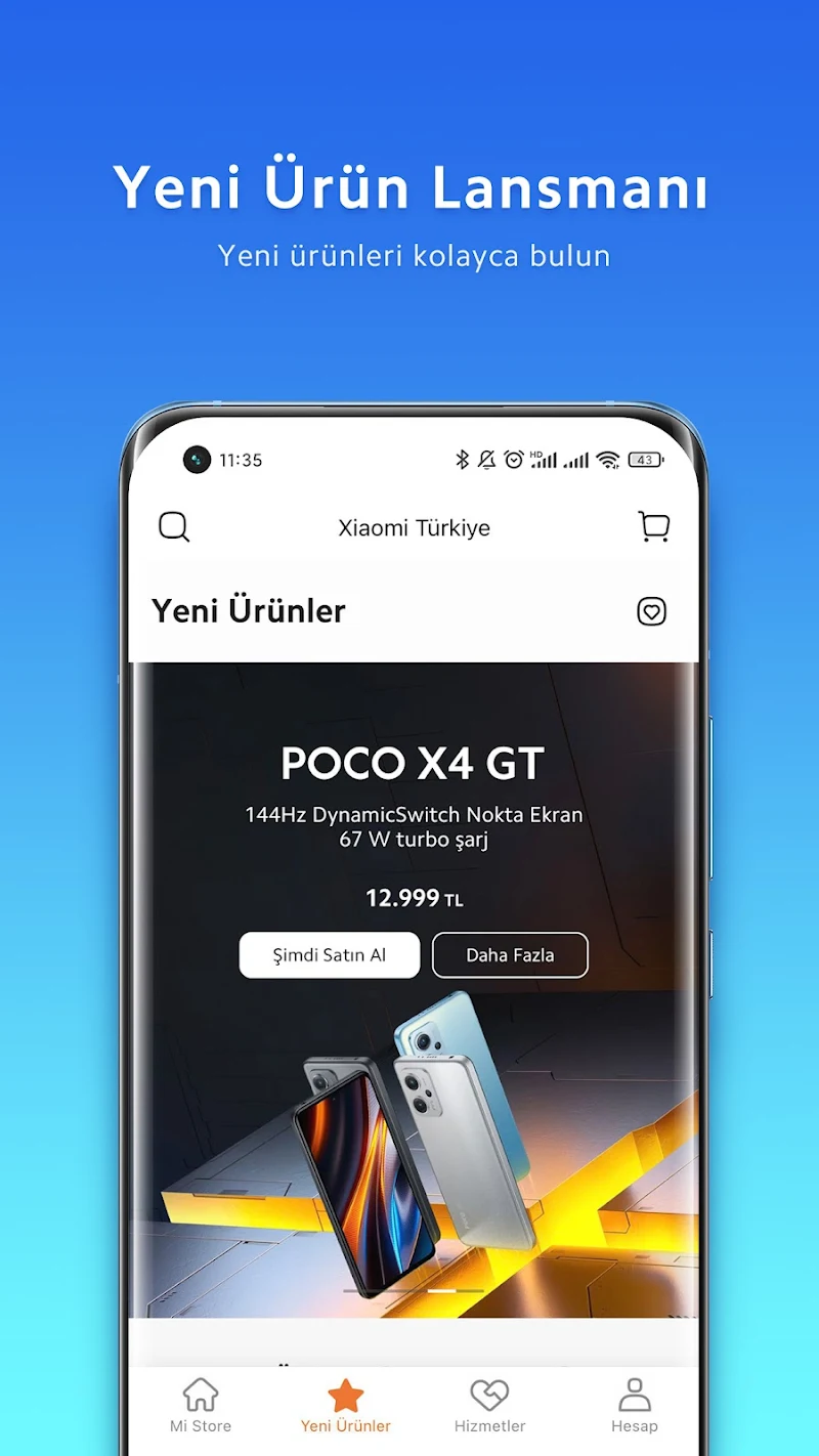Mi Store uygulama ürün listesi