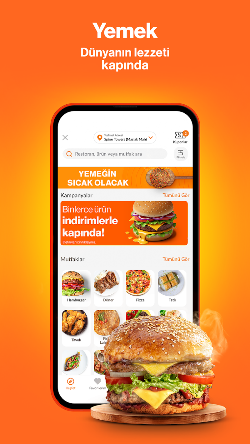 Trendyol - Online Alışveriş APK hızlı market ekranı