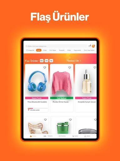 Trendyol - Online Alışveriş APK ayarlar menüsü