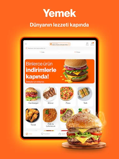 Trendyol - Online Alışveriş APK uygulama giriş ekranı