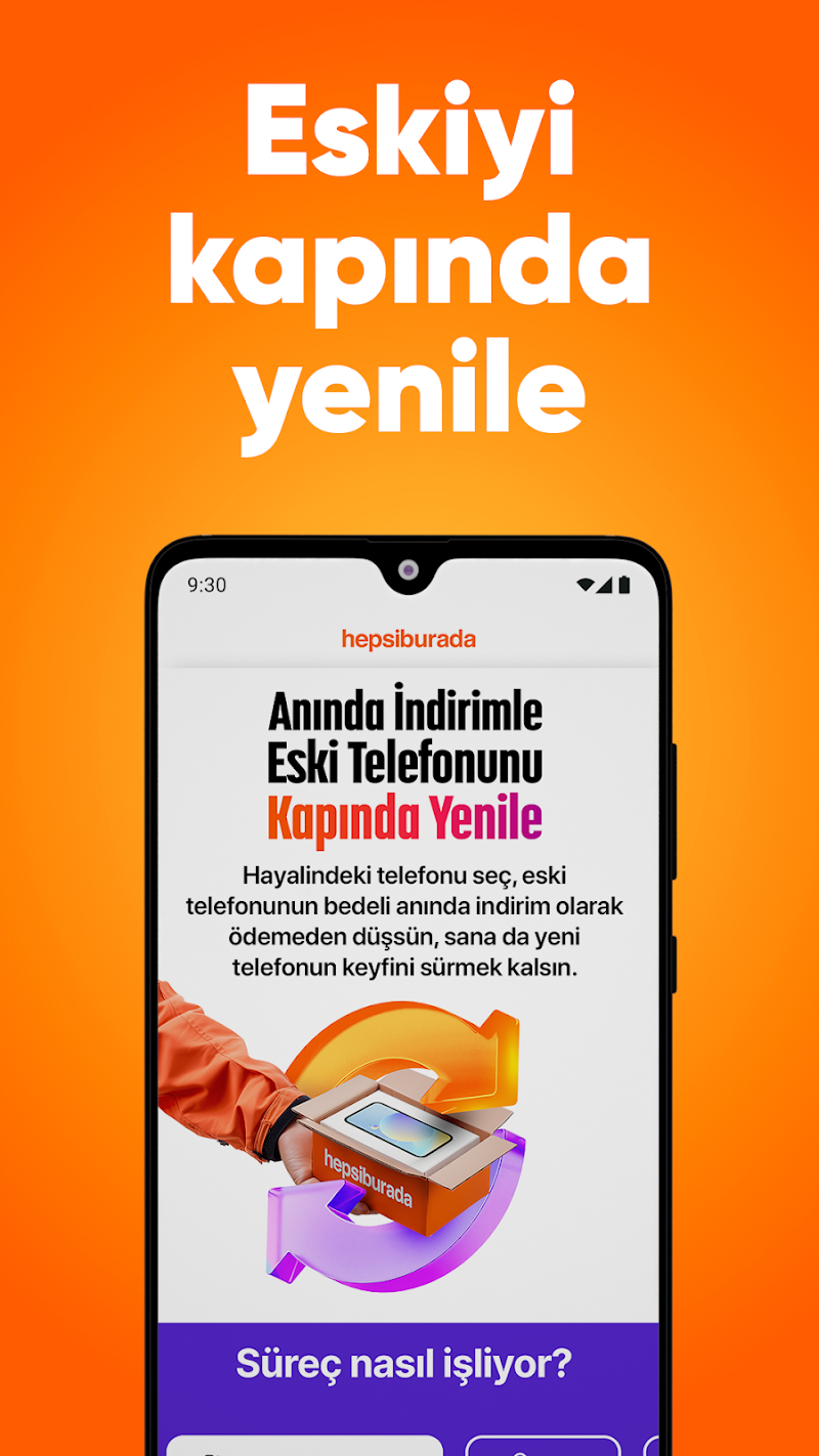 Hepsiburada: Online Alışveriş alışveriş sepeti ekranı