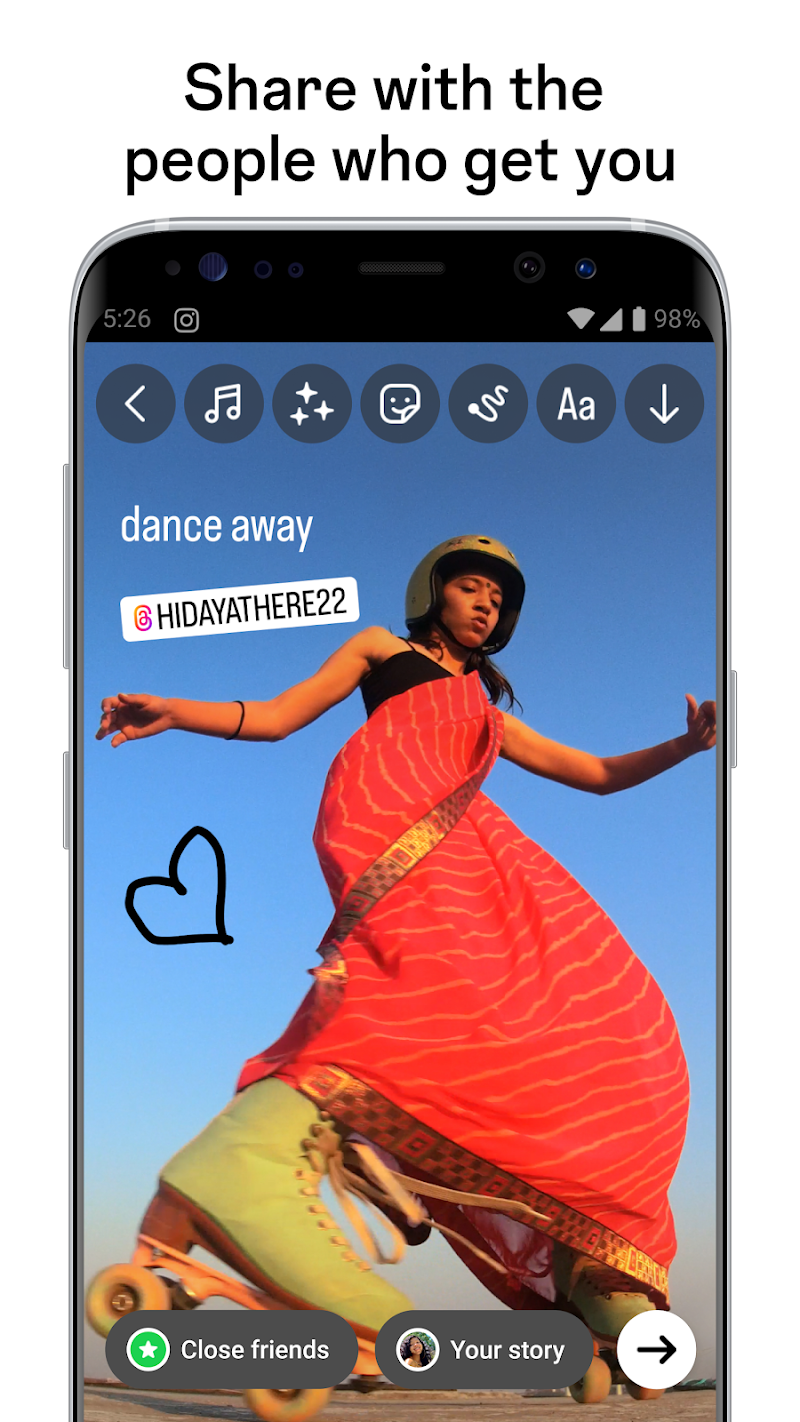 Instagram Lite mesajlaşma (Direct) özelliği