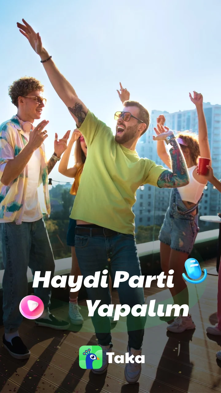 Taka - Sohbet, Canlı, Oyun APK ana ekran görüntüsü