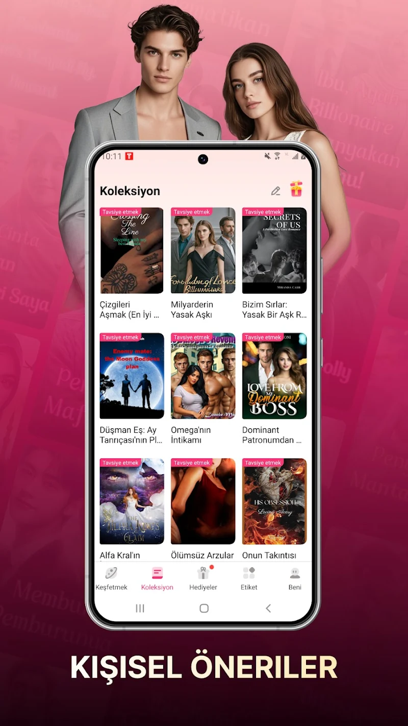 NovelaGo - Roman & Kitap Oku APK kitap okuma modu ekranı