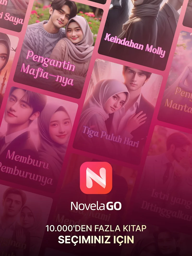 NovelaGo - Roman & Kitap Oku APK okuma ayarları ekranı