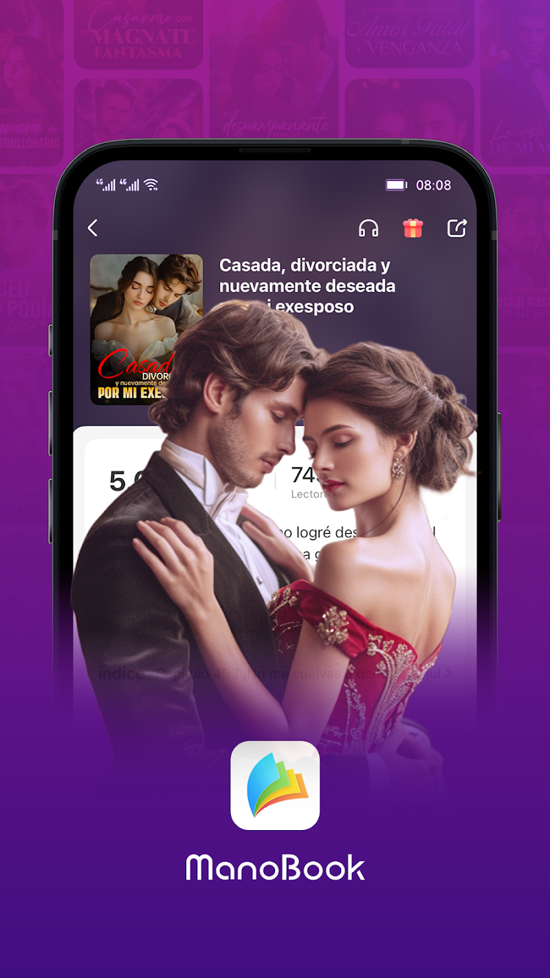 ManoBook - Novelas y Libros çevrimdışı okuma özelliği