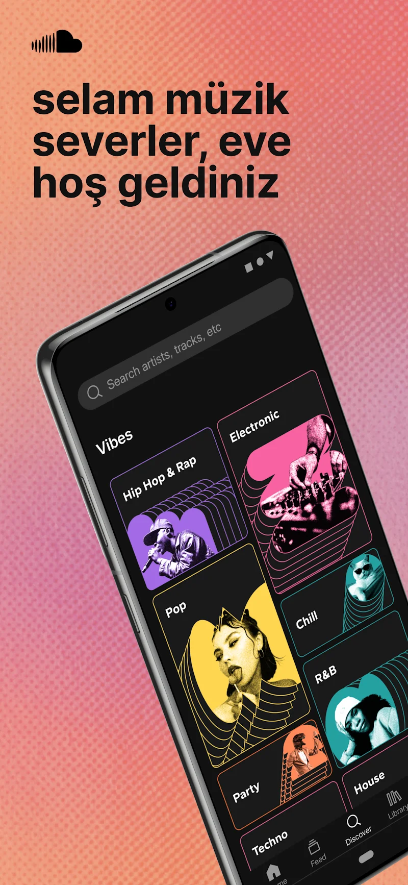 SoundCloud: müzik & audio APK ana ekran görüntüsü
