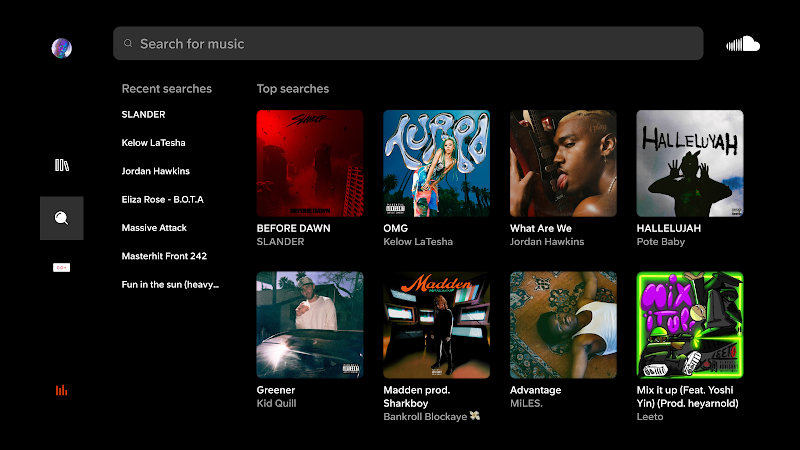 SoundCloud: müzik & audio yeni güncelleme ekranı