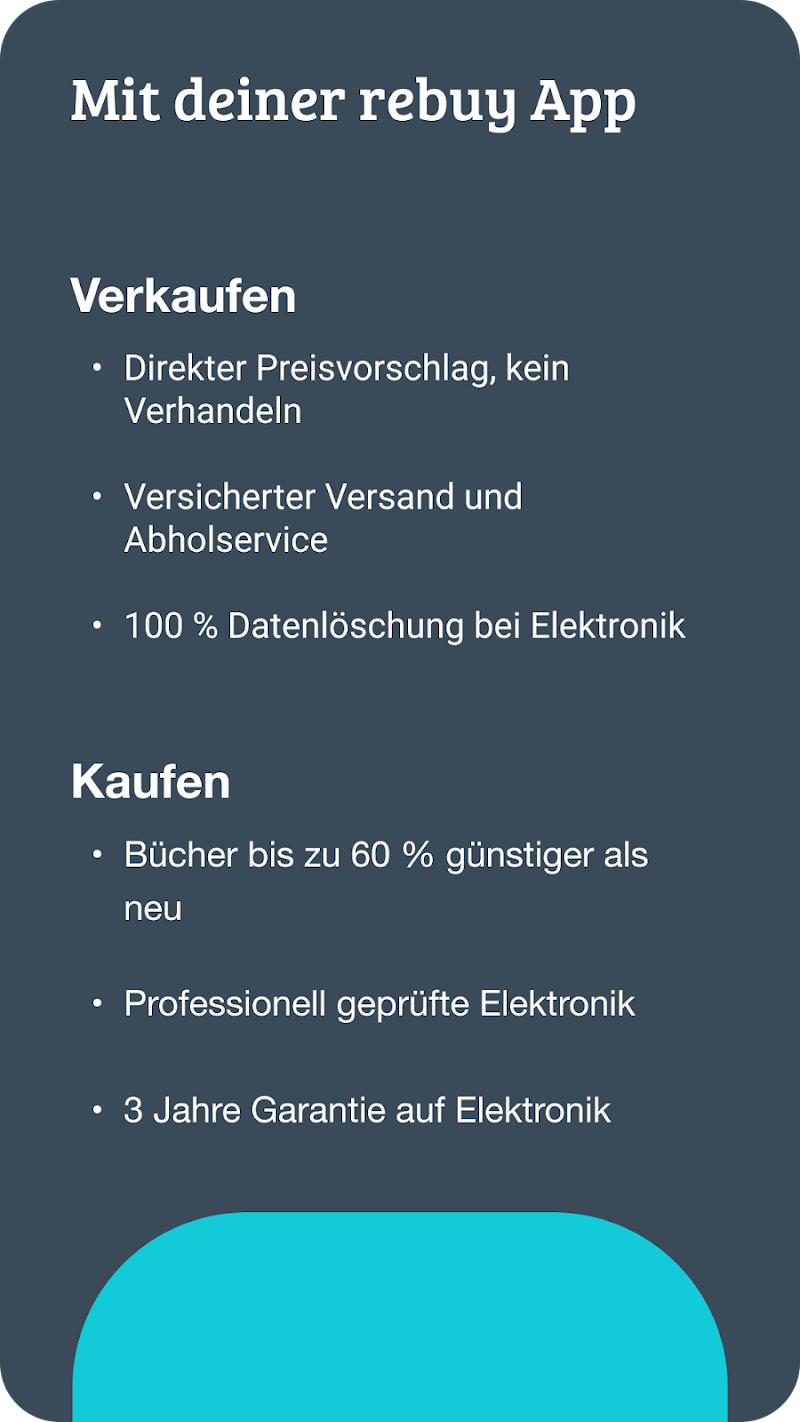 rebuy - Kaufen & Verkaufen toplu satış teslim alma ekranı