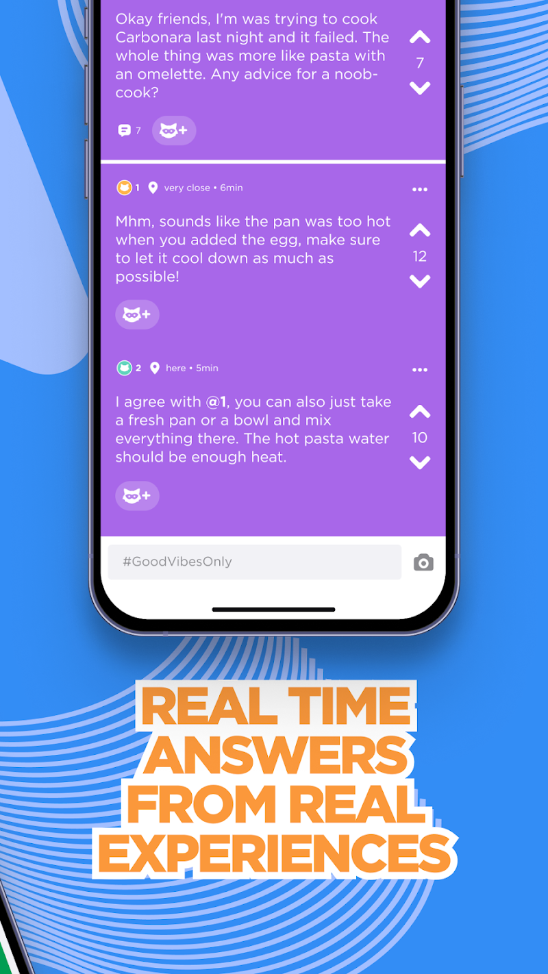 Jodel: Hyperlocal Community uygulama ayarları ekranı