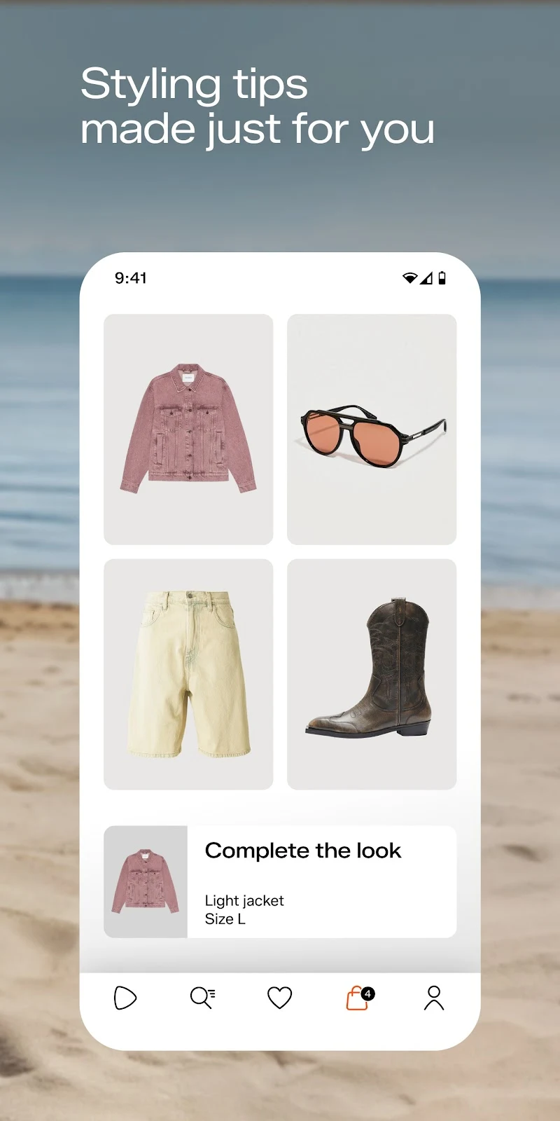 Zalando – online fashion store istek listesi ekranı