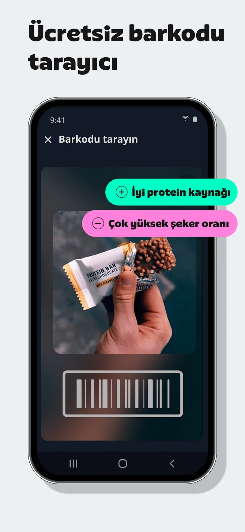Yazio: AI Kalori Hesaplama Android aralıklı oruç takip ekranı
