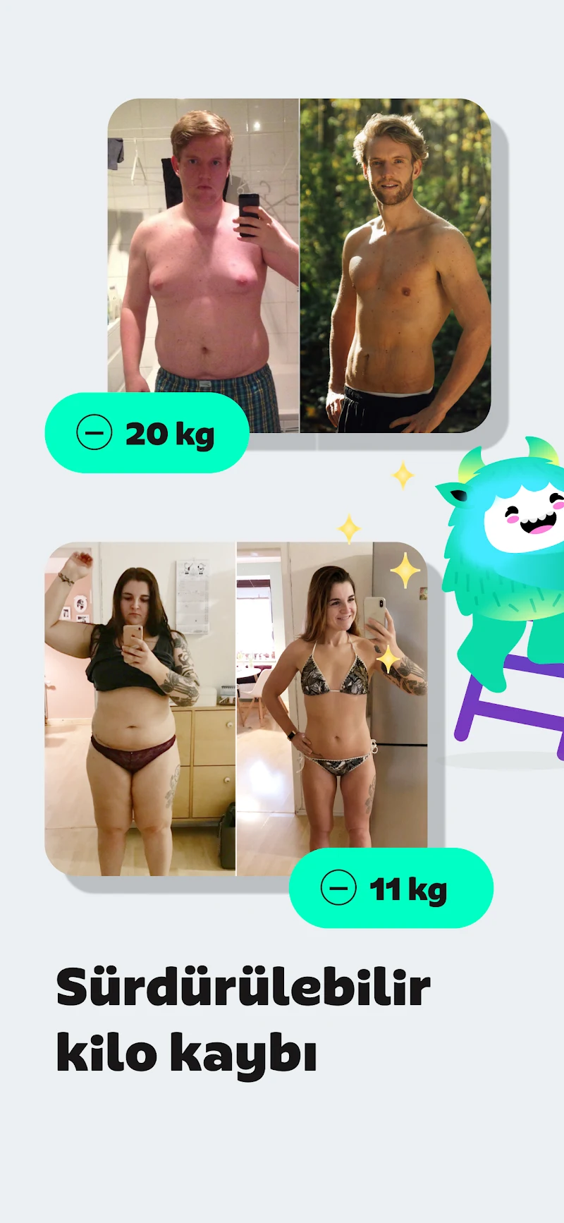 Yazio: AI Kalori Hesaplama APK barkod tarayıcı görüntüsü
