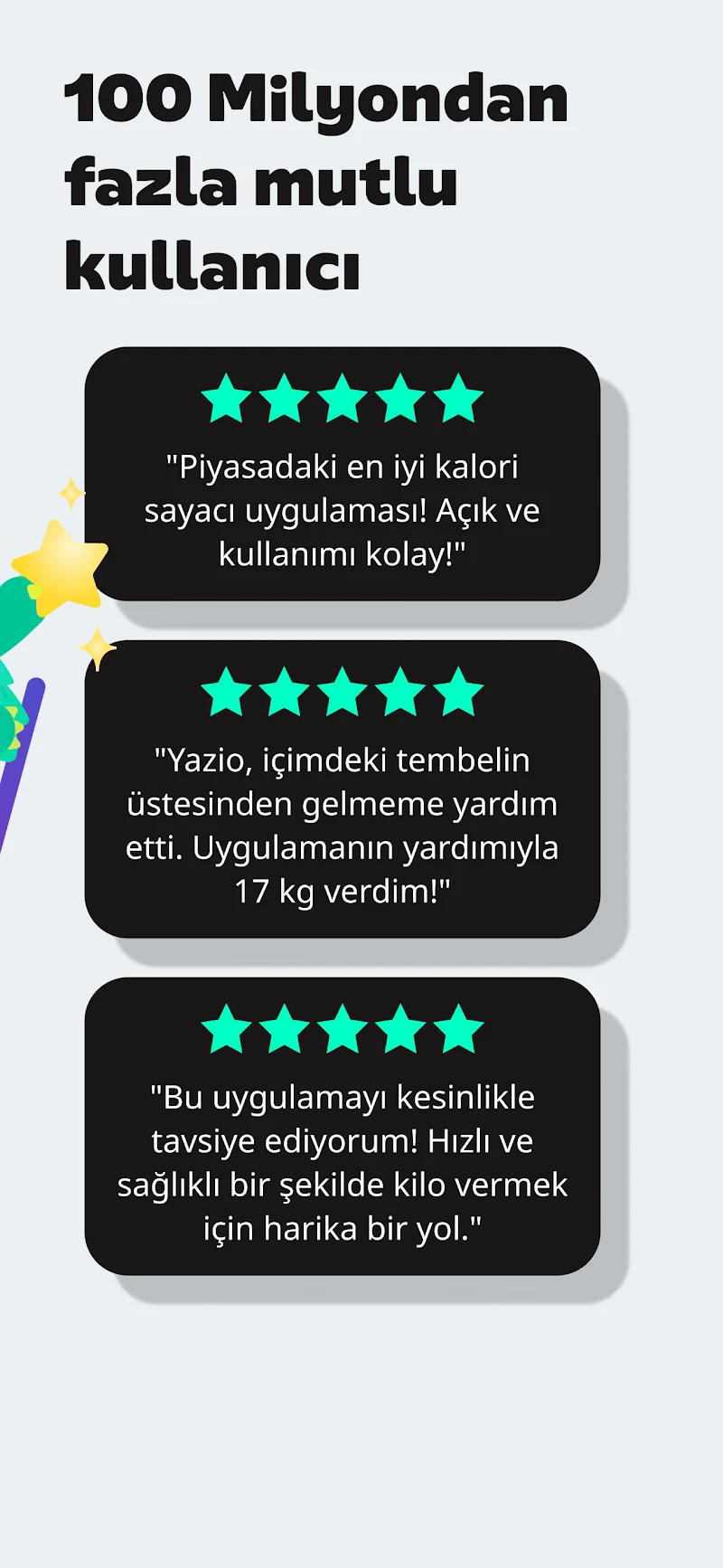 Yazio: AI Kalori Hesaplama APK güncellenmiş öğün planlama ekranı