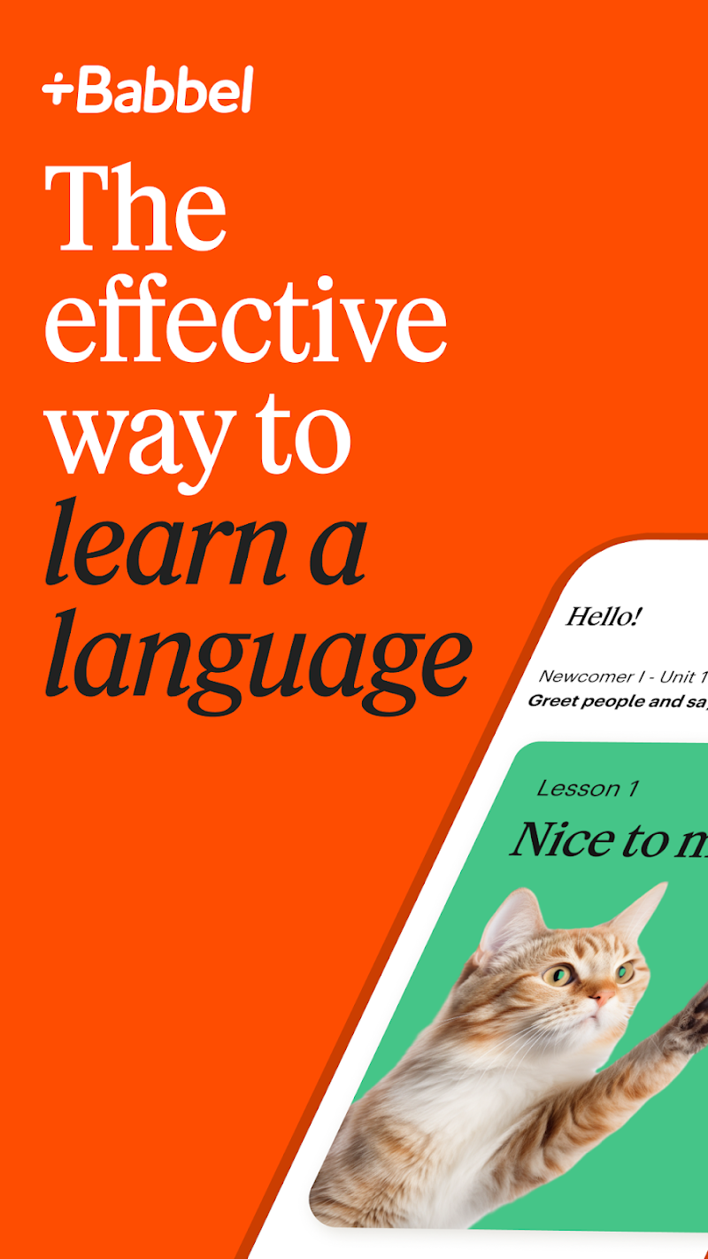Babbel - Learn Languages APK ana ekran görüntüsü