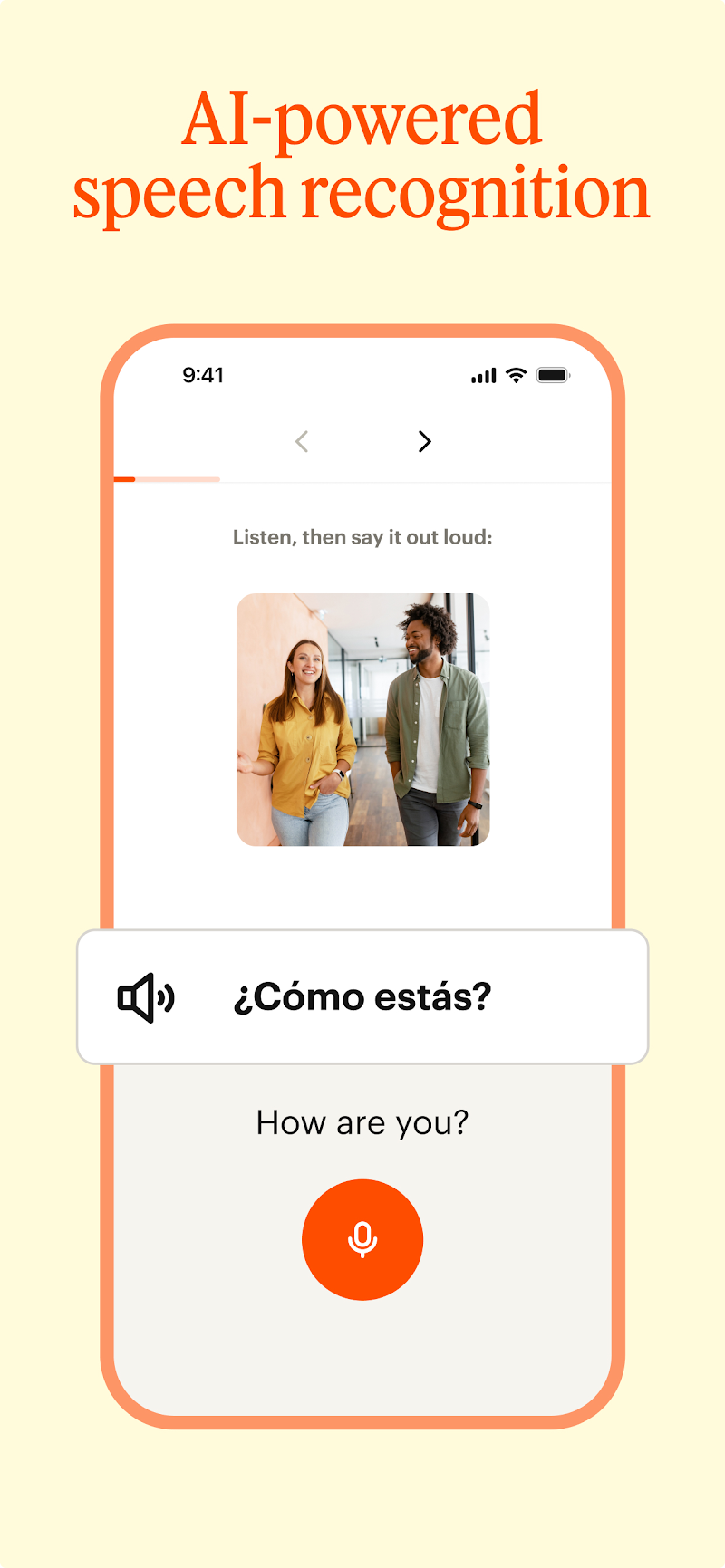 Babbel - Learn Languages telaffuz düzeltme özelliği