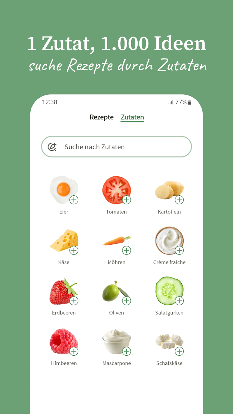 Chefkoch - Rezepte & Kochen diyet kategorileri listesi