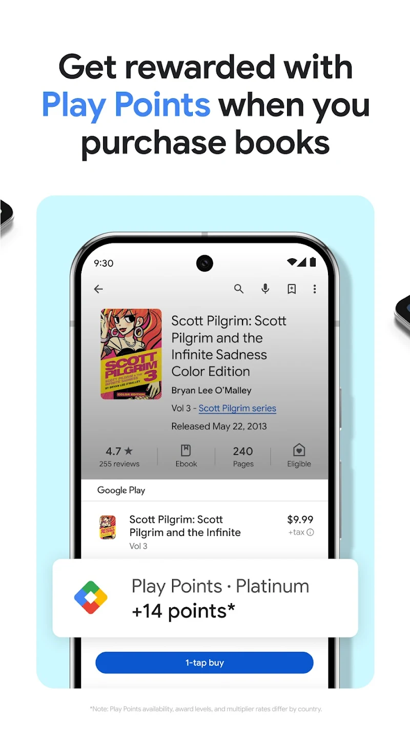 Google Play Kitaplar ücretsiz indir ekranı