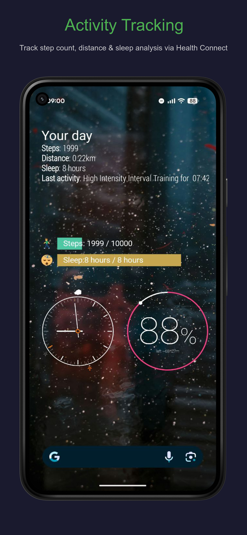 KWGT Kustom Widget Maker APK ana ekran görüntüsü