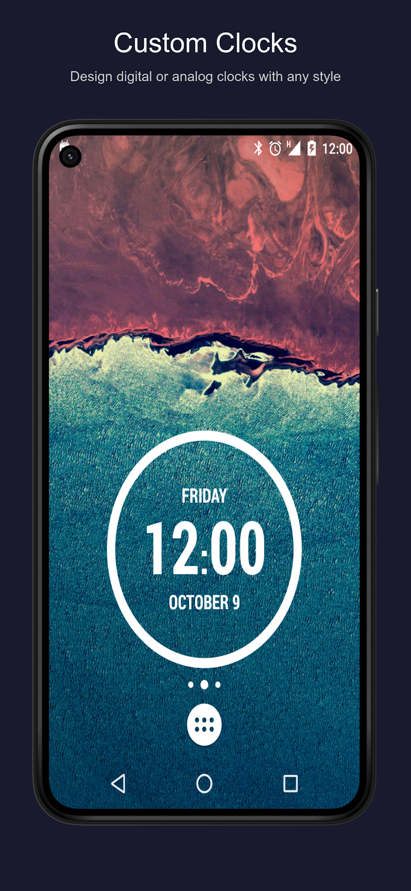 KWGT Kustom Widget Maker sağlık takibi özelliği