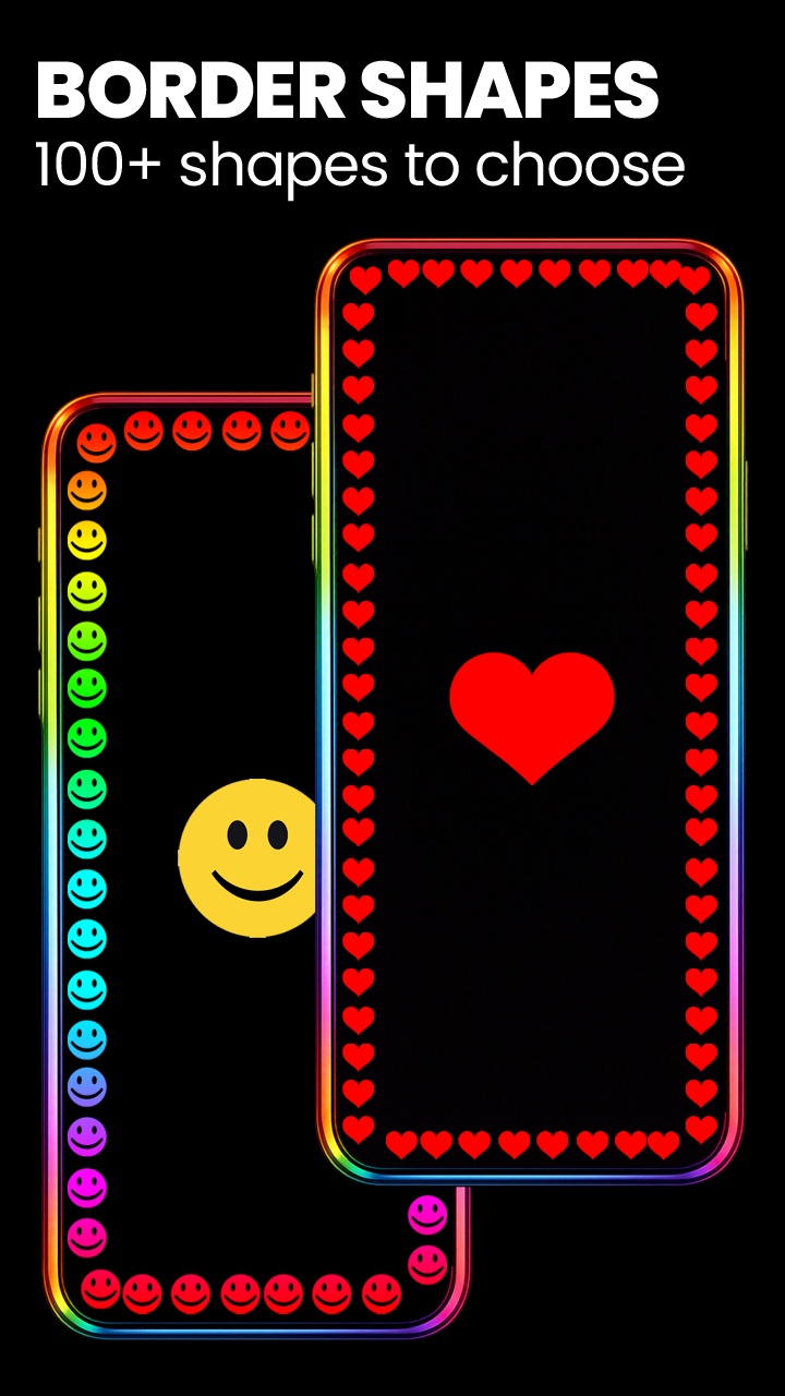 EDGE Lighting -LED Borderlight Android cihazda çalışırken
