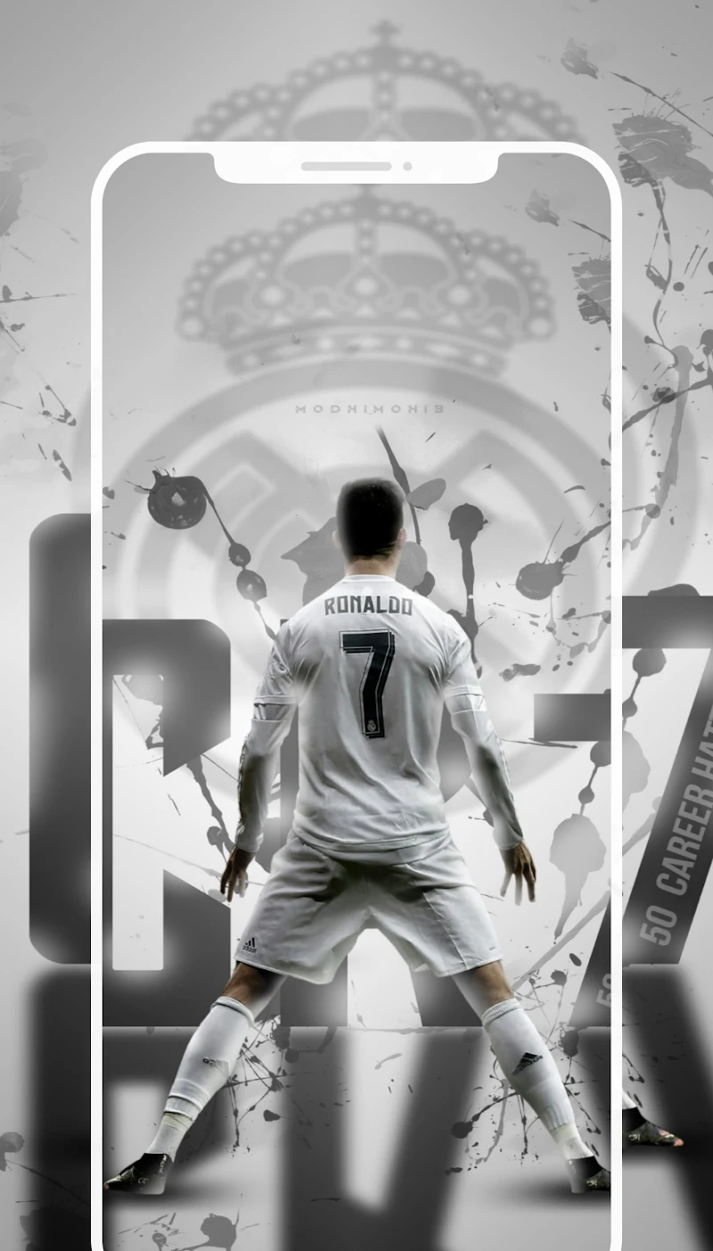 Soccer Ronaldo wallpapers CR7 duvar kağıdı seçimi ekranı