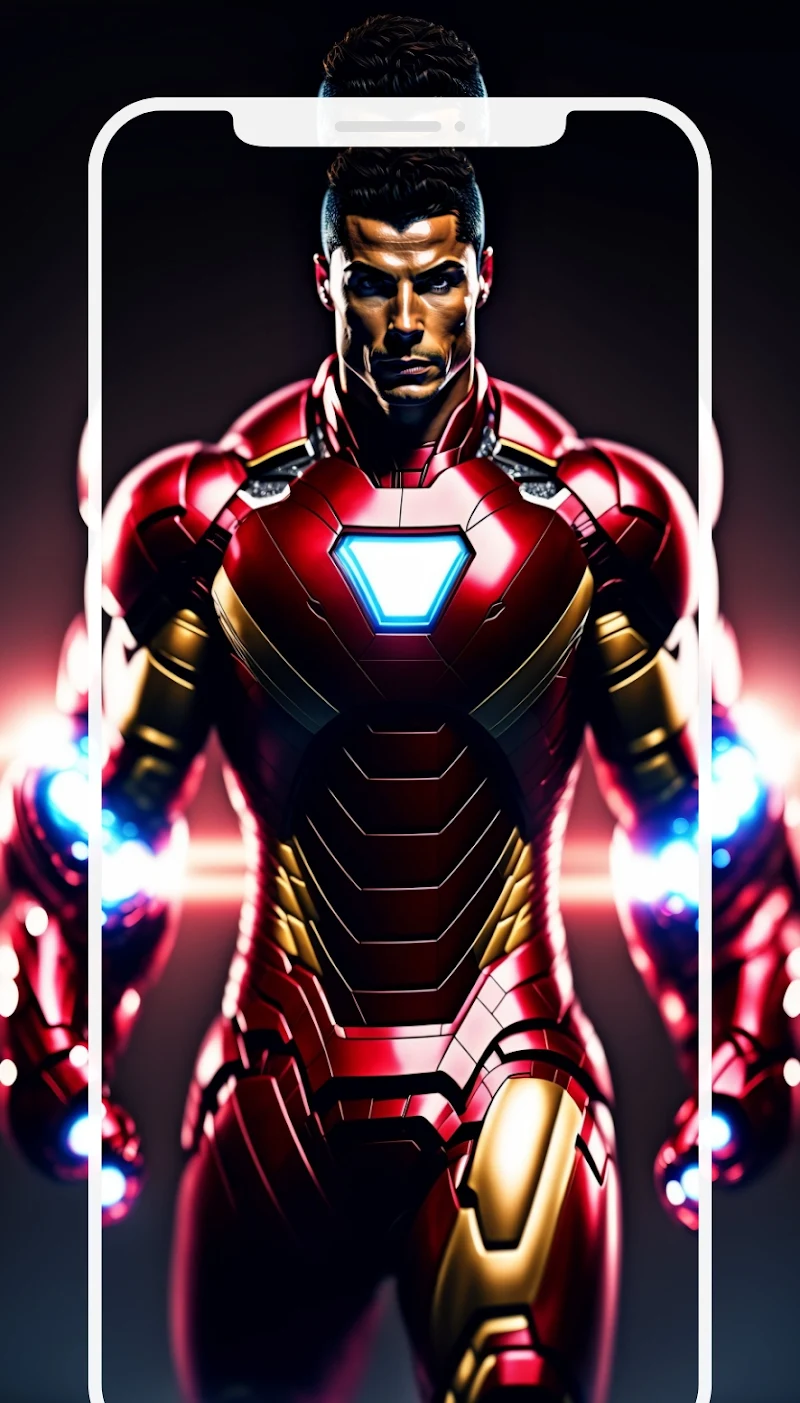 Soccer Ronaldo wallpapers CR7 ayarlar menüsü
