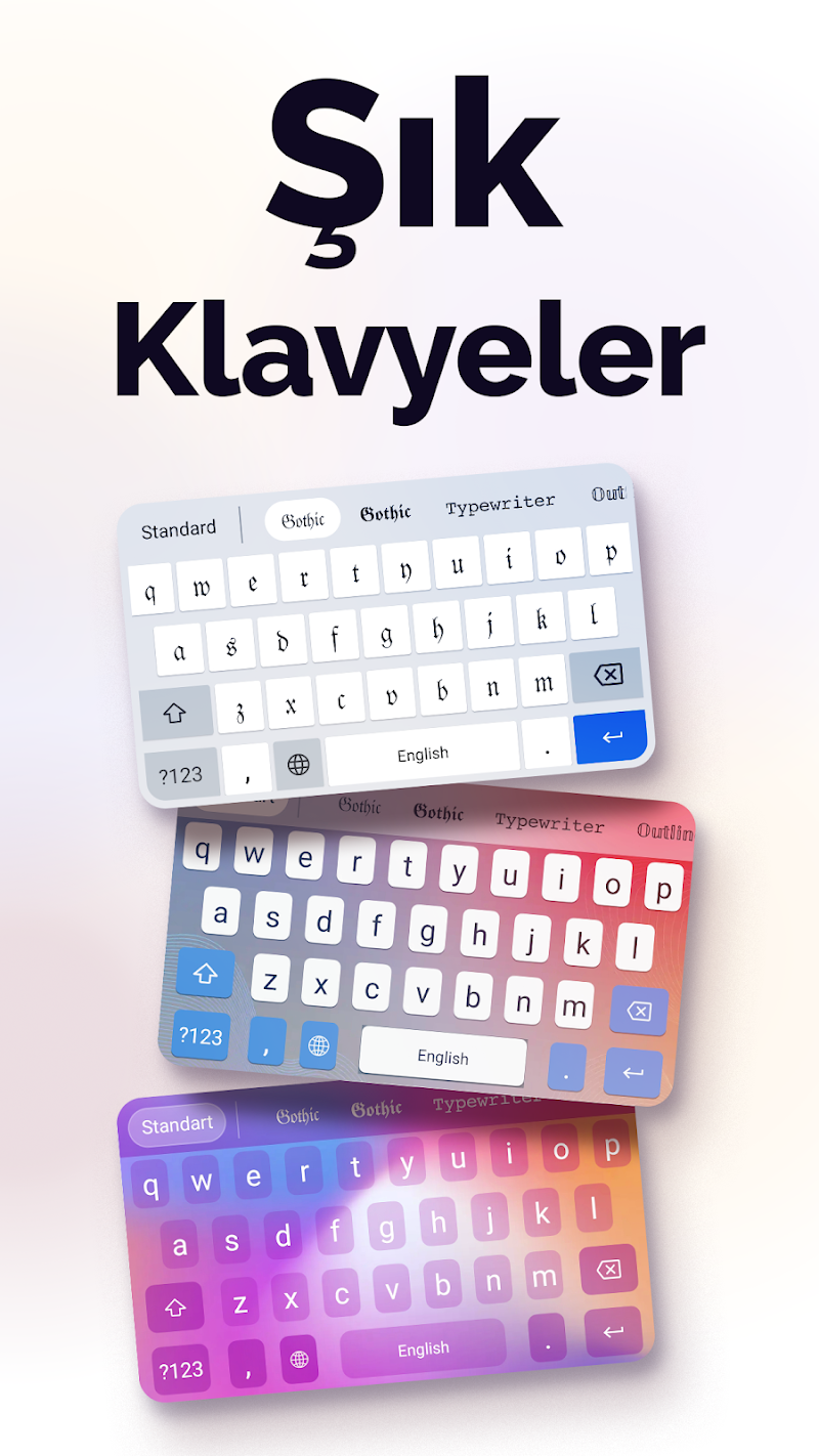 Fonts Art - Yazı Tipi Klavye APK ana ekran görüntüsü