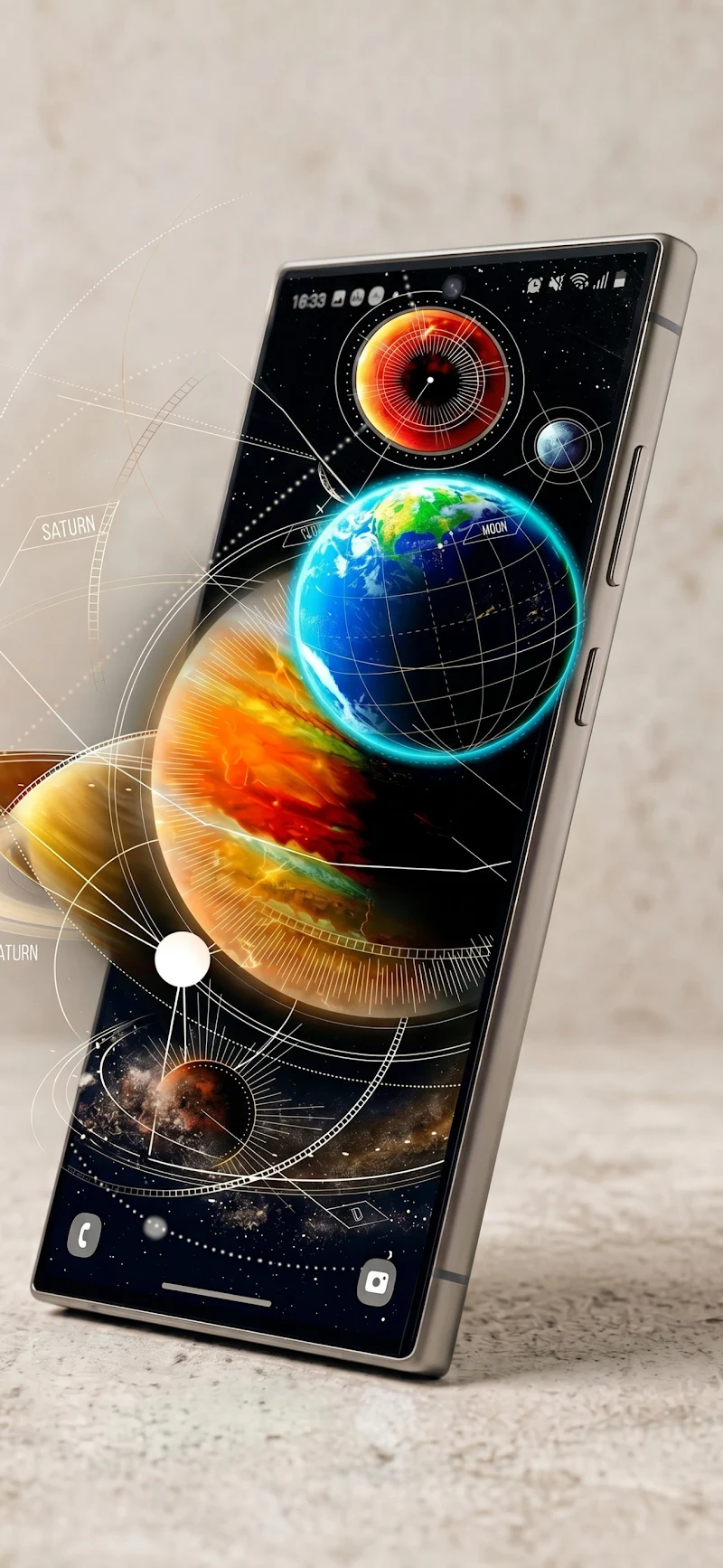 Canlı Duvar Kağıtları 4D video paralaks efektli duvar kağıdı örneği