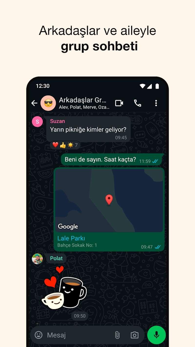 WhatsApp Messenger ekran görüntüsü 4