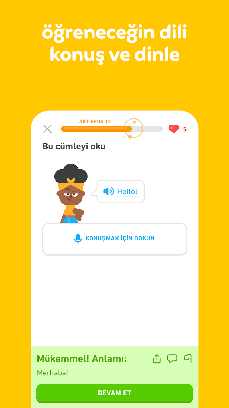 Duolingo ekran görüntüsü 4