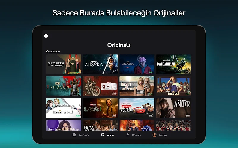 Disney+ kullanıcı profil seçimi