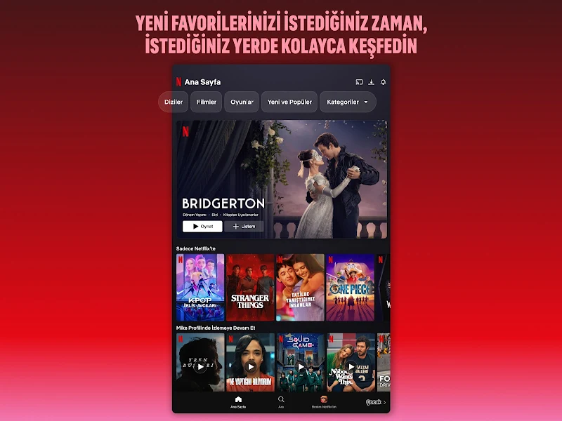 Netflix 2026 yeni özellikler ekranı