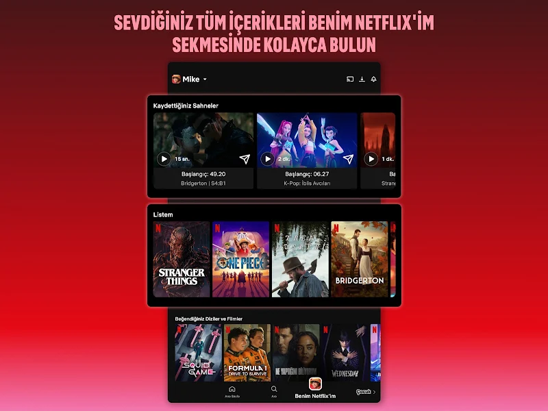 Netflix çevrimdışı izleme modu