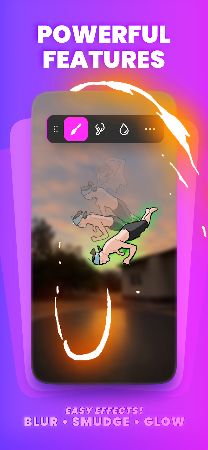 FlipaClip: Draw 2D Animation uygulama arayüzü