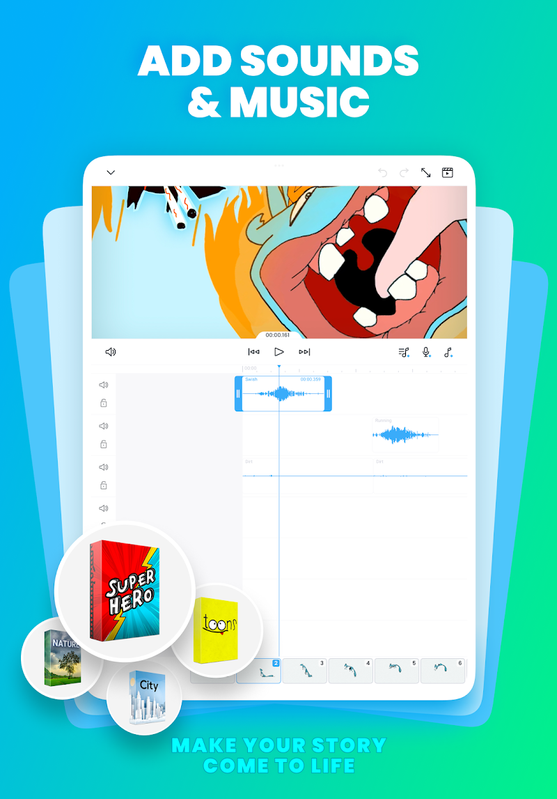 FlipaClip: Draw 2D Animation uygulama ayarları ekranı