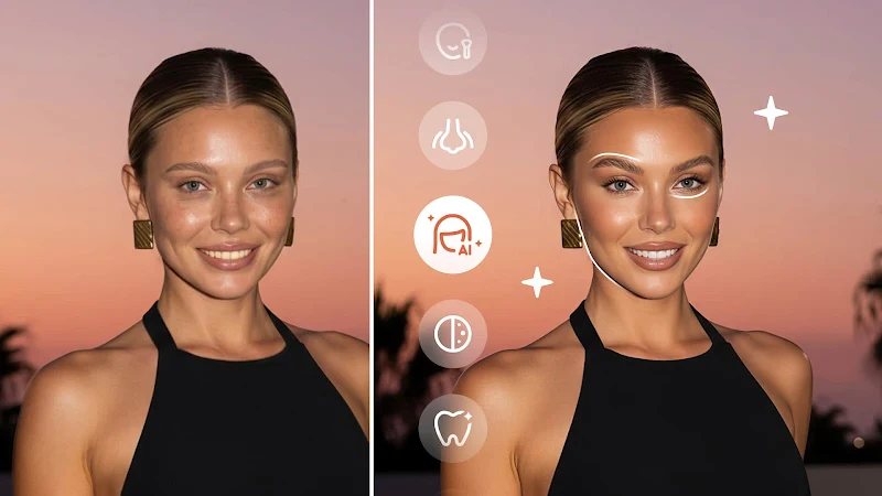Fotoğraf Netleştirici: Enhance ücretsiz indir butonu