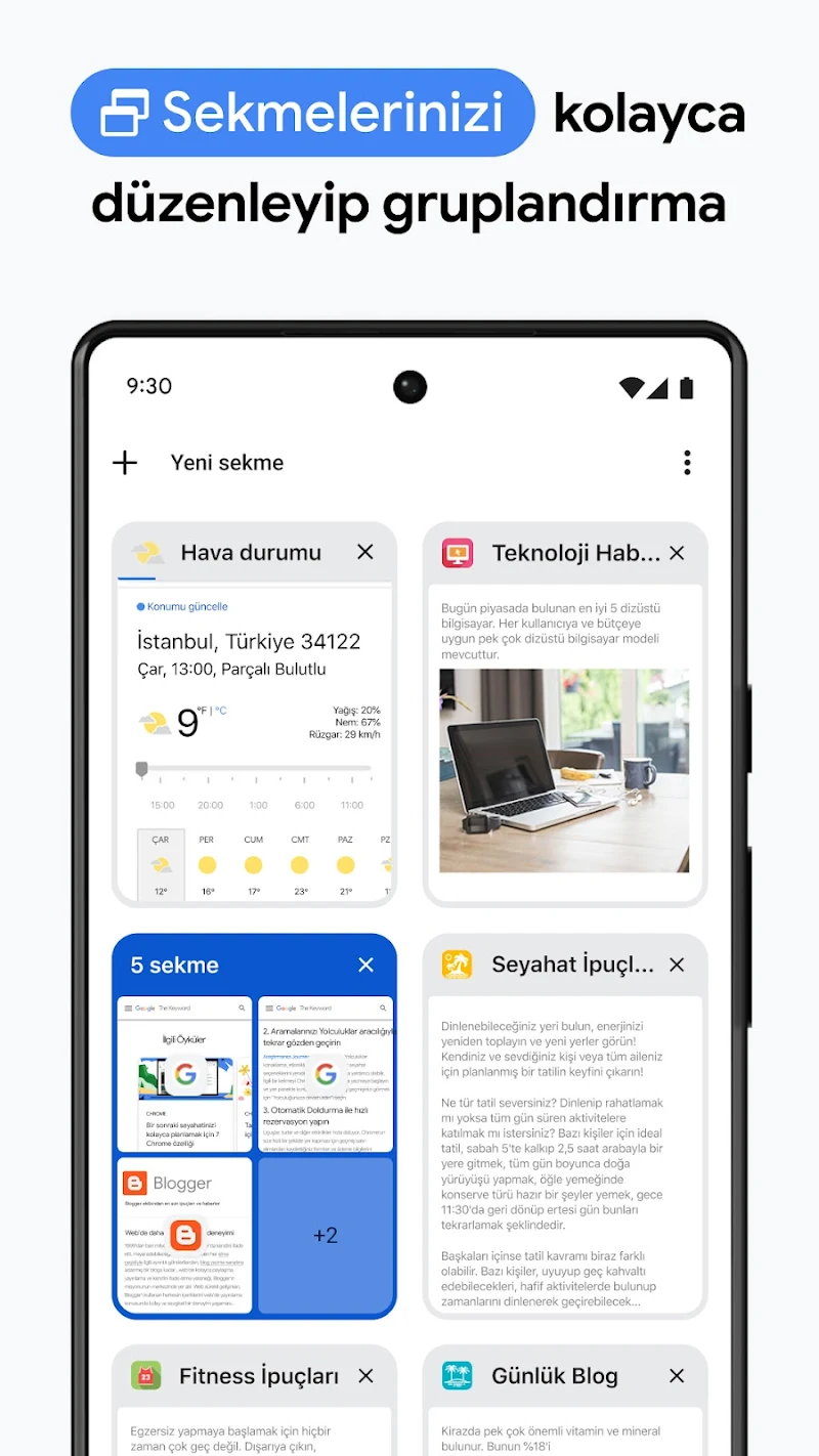 Google Chrome ücretsiz indir sayfası