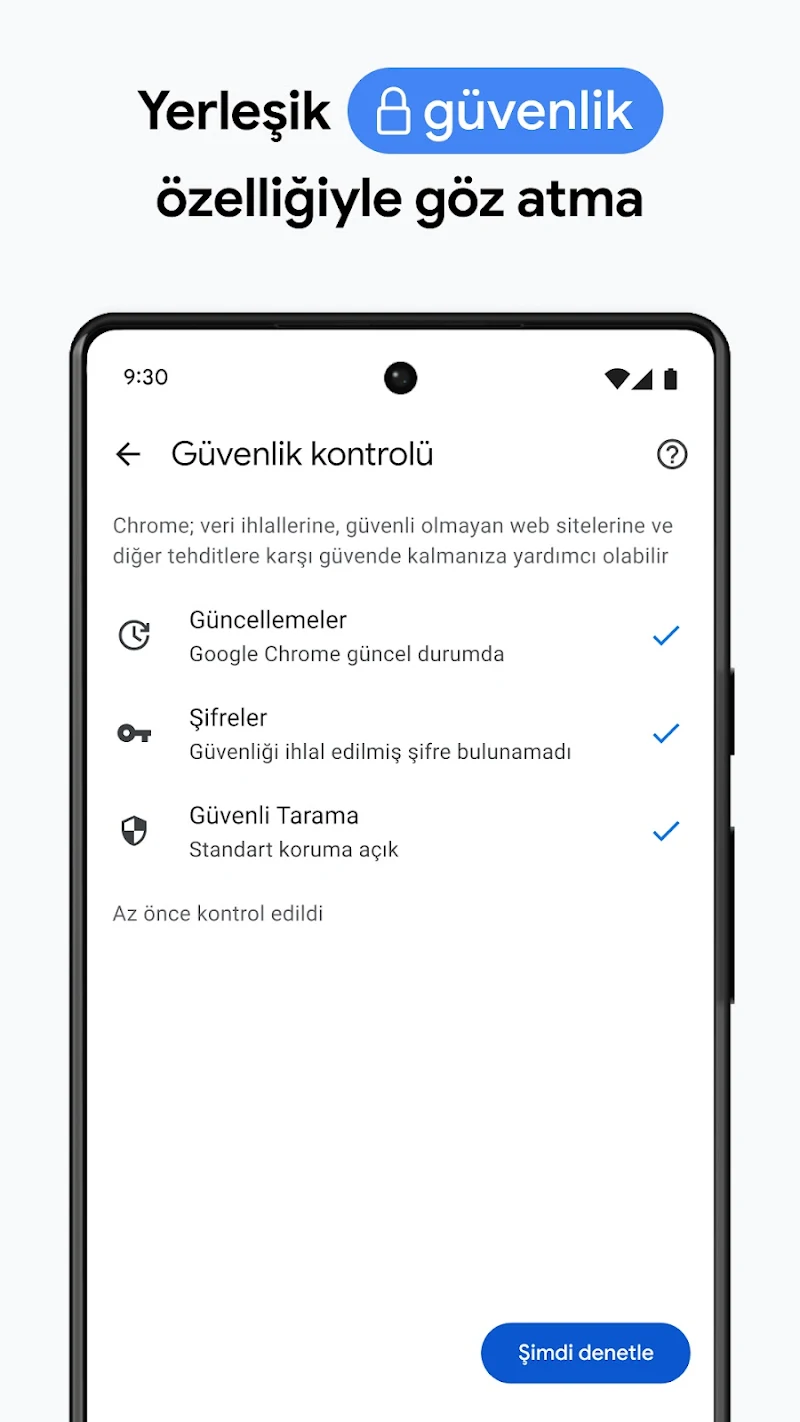Google Chrome sekme grupları görünümü