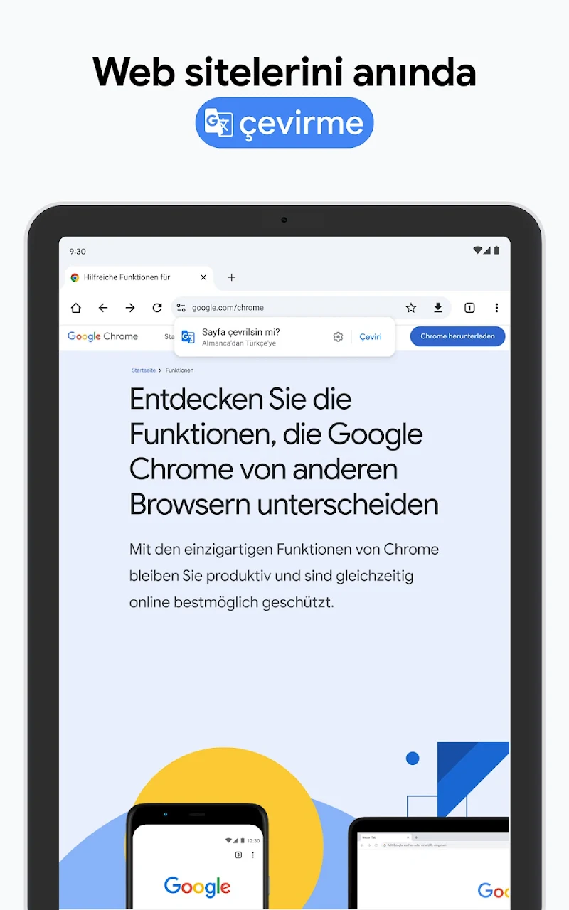 Google Chrome gelişmiş koruma modu etkinleştirme