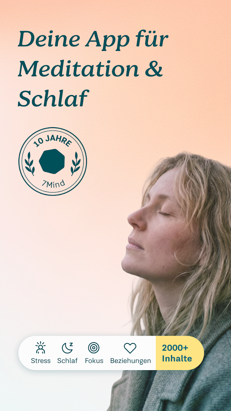 7Mind Meditation & Achtsamkeit APK ana ekran görüntüsü