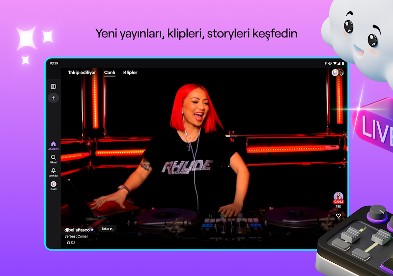 Twitch: Canlı Yayın destek ve yardım ekranı