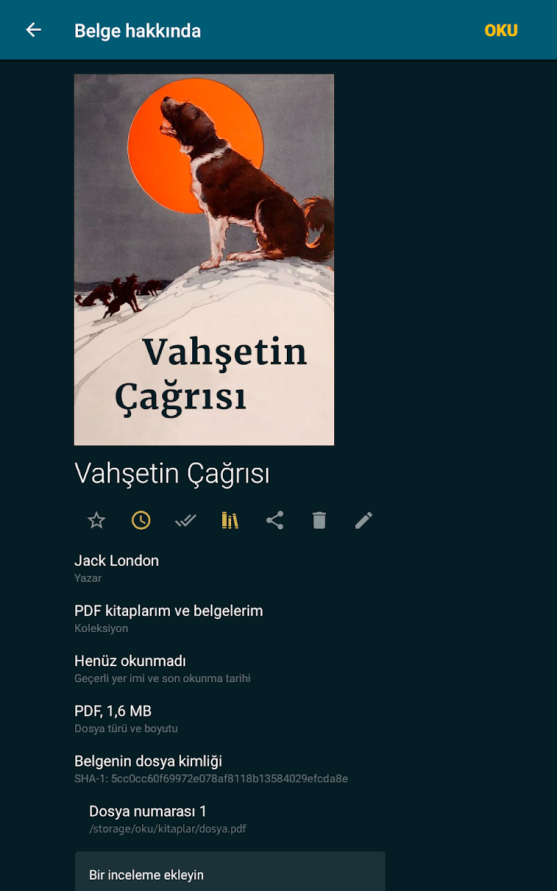 ReadEra kitap okuyucu pdf epub Android cihazda kullanım